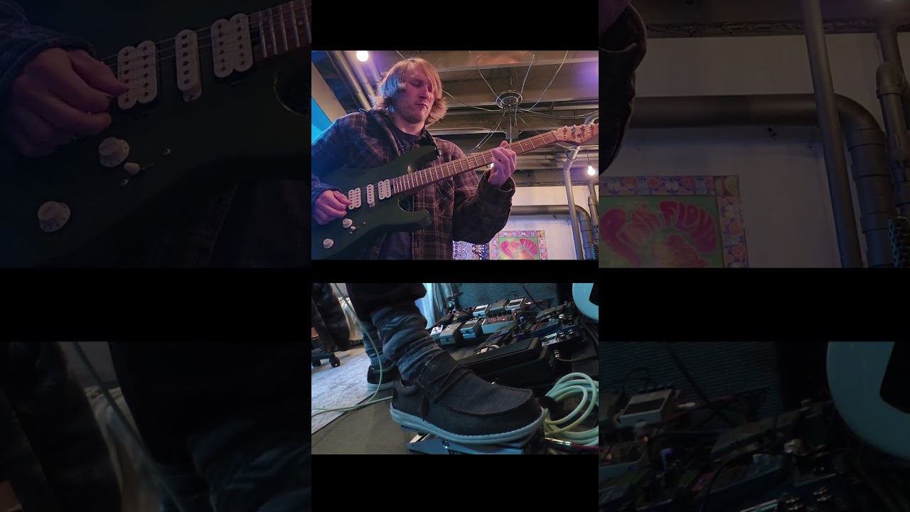 Reverse Delay + EHX Freeze = Serene Soundscapes  