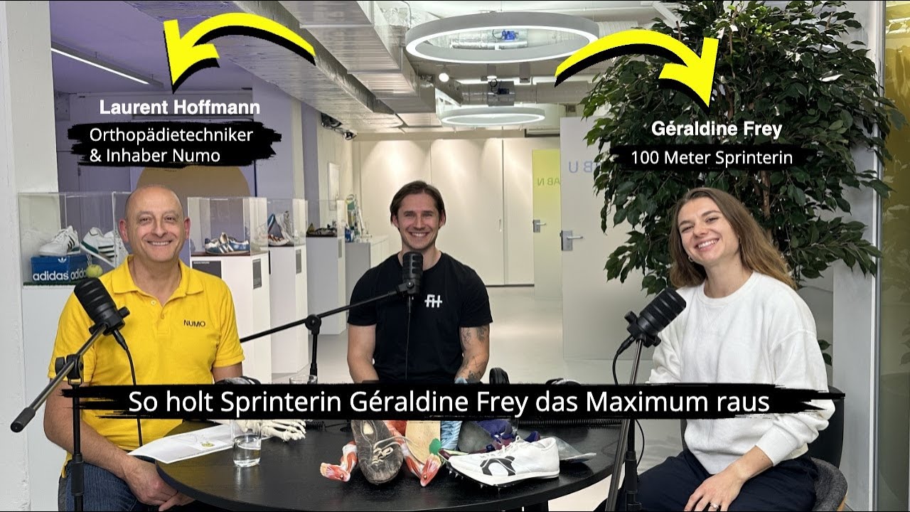 Performance optimieren – Verletzungen minimieren mit Géraldine Frey – Fit Happens x Numo