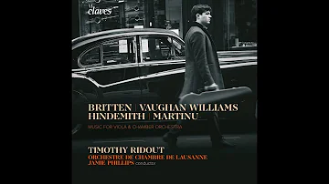Ralph Vaughan Williams: Suite for Viola & Orchestra - II. Carol. Andante con moto / Timothy Ridout