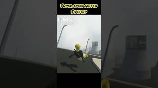 Super Speed Glitch Tricks [ Highjump & Sideflip] in Human fall flat android #humanfallflat #shorts