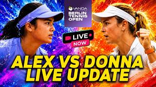LIVE UPDATE: GRABE ANG HYPE! ALEXANDRA EALA AT DONNA VEKIC MULING MAGTATAPATAN SA BERLIN OPEN!