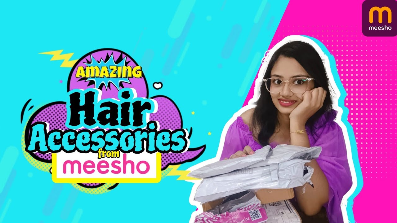 Hair Accessories Hair Accessories Meesho Haul YouTube