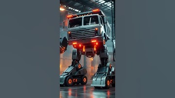 ROBOT MOVING DUMP TRUCK TRANSFORMERS #construction #transformers #autobots #decepticons #shorts