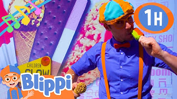 Scream for Ice Cream Song | BLIPPI Nursery Rhymes | Educational Songs For Kids