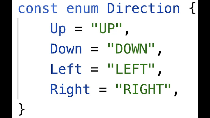 TypeScript Quickly. Lesson 19. String and const enums