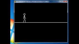 #25 Walking Stickman - C Graphics