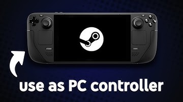 Use A Steam Deck As a Controller for PC