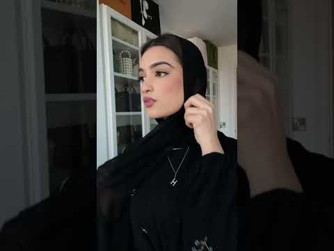 تنسيق عباية فخمة سوداء