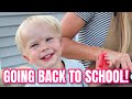 Prepping for the first day of school!! Back to school tomorrow! | Meet the Millers Family Vlogs