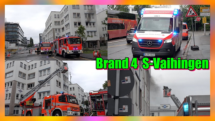 *ACHTUNG - KORREKTUR (siehe Videobeschreibung!) + BRAND 4 + SCHWARZER RAUCH AUS GESCHÄFTSHAUS - [E]