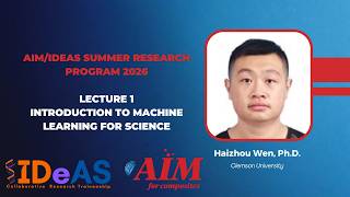 Introduction to Machine Learning for Science 2026