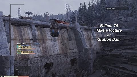 Fallout 76 - Possum - Take a camera picture of Grafton Dam