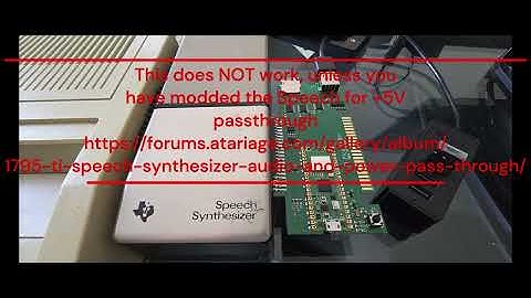 PPEB use the TI Speech Synthesizer (turn-off PPEB Synthesizer) NOSYNTH=1