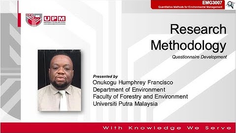 Questionnaire Development