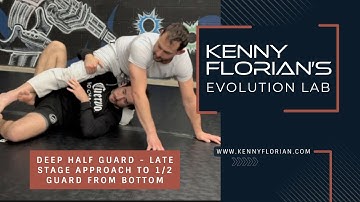 Deep Half Guard - Late Stage Approach to 1/2 Guard from Bottom