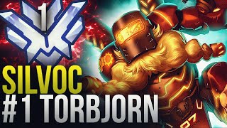 RANK 1 TORBJORN SILVOC - Overwatch Montage
