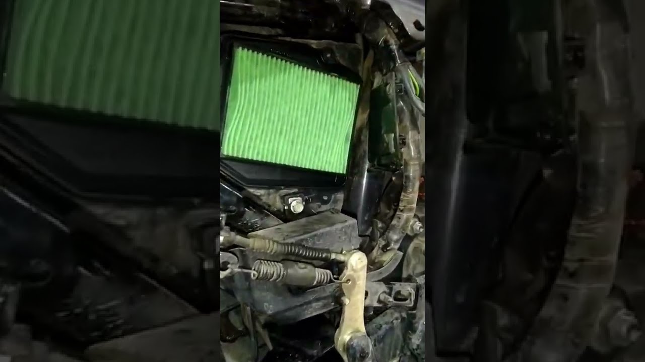 🔴Shine 125 Air filter replacement