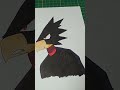 Sur le dessin jai pas mis dark shadow il est trop compliquer du coup cest tokoyami de mha edit