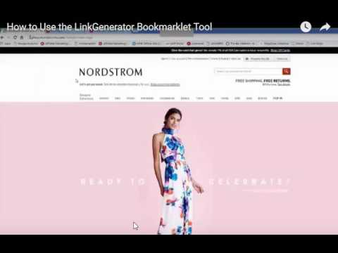 The Brand New Rakuten LinkShare Bookmarklet Tool is Free from FreeCommerce and Shoppabilities