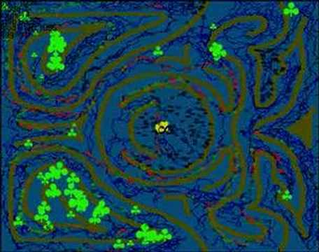 Swarm intelligence - ants simulation3