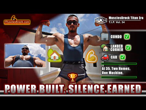 MusclesBrock Titan Era  Every Move Has Meaning | At 35: Two Homes, One Machine (T.I.P. Vol. 34)