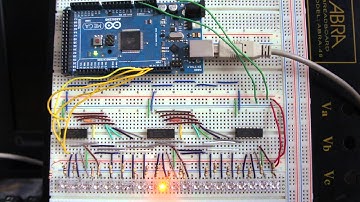 RSGC ACES. L Clock. HEF4794 LED Driver.