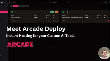 Introducing: Arcade Deploy