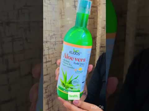 🌟 Experience the Wonders of Aloe Vera Gold Juice! 🌿✨ | Kudos Ayurveda