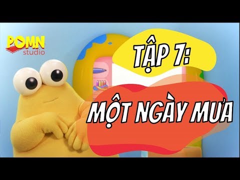 Hoạt hình DOODLE BOO | Tập 7 - MỘT NGÀY MƯA | POMPOM4kids