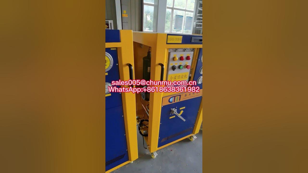 atex refrigerant recovery machine r32 r1234yf charging machine ac