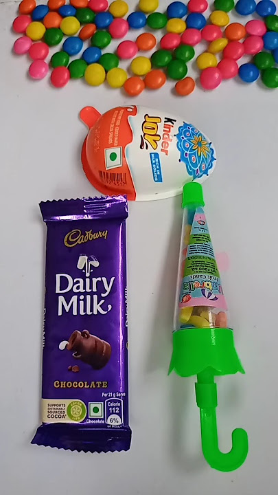 Dairy milk & Umbrella Candy popcical #trending #youtubeshorts