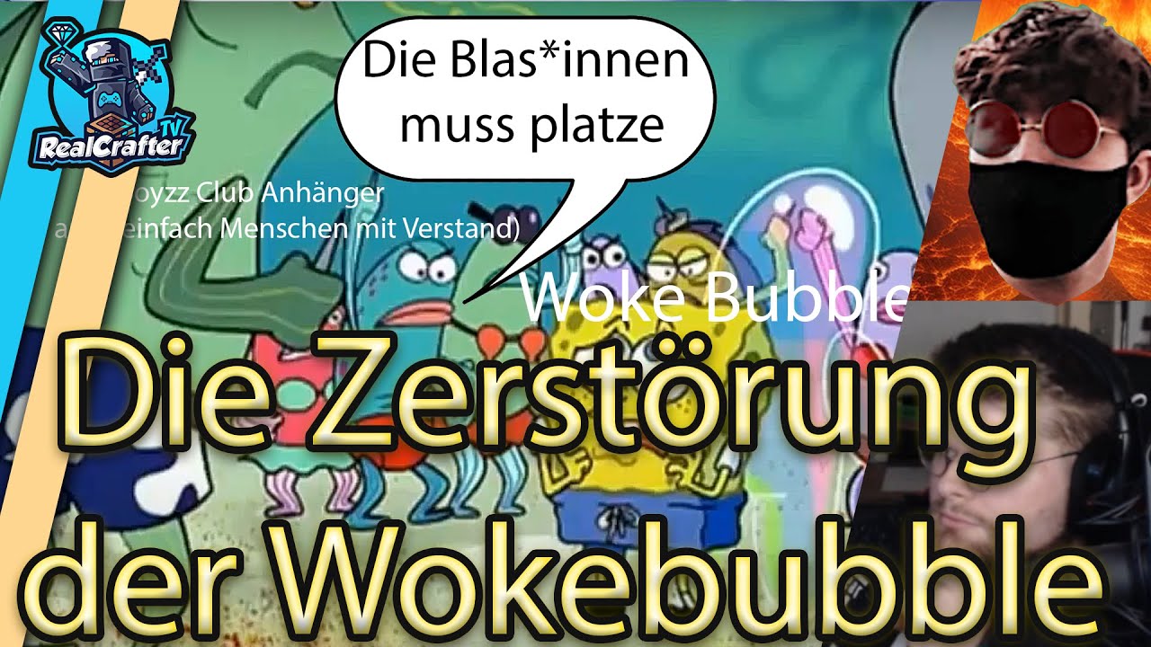 Reaction auf JayRiddle und den Beginn der Zerstörung der WokeBubble