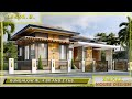 SMALL HOUSE DESIGN - 155 SQM FLOOR AREA BUNGALOW HOUSE WITH 4 BEDROOMS AND 2 BATHROOMS