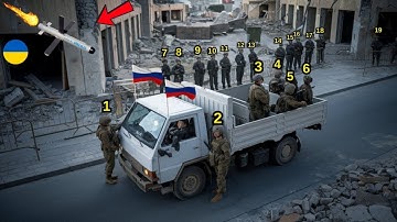 Ambushed on the Move: Ukrainian Strike Obliterates Russian Transport and Troops