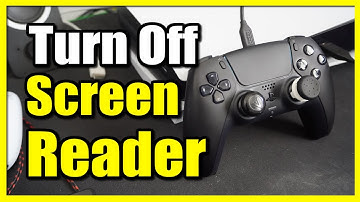 How to Turn Off or ON Screen Reader on PS5 (Talking Voice)