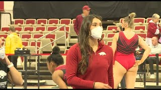 Conversation with Arkansas coach and Olympic gold medalist Kyla Ross