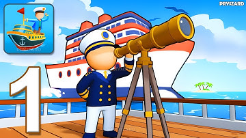 Cruise Master - Gameplay Walkthrough Part 1 - Sail The Ship And Earn Profits (iOS, Android)