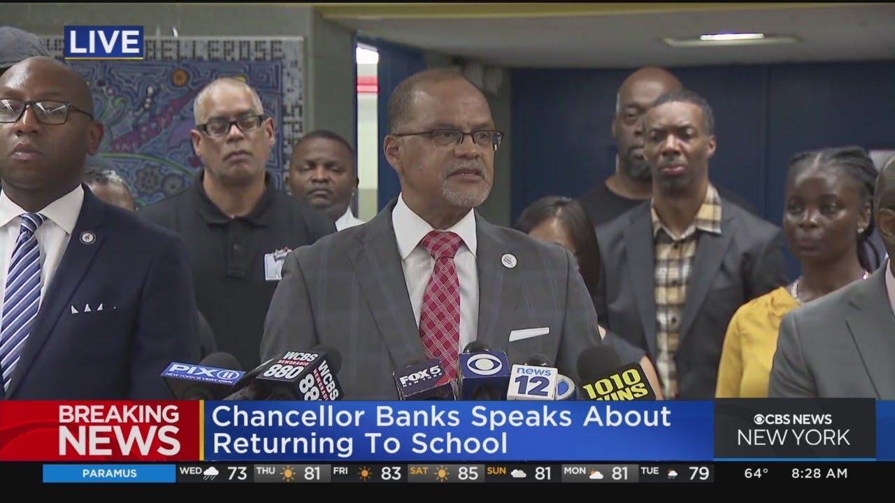 NYC Schools Chancellor Shares School Safety Update YouTube Nyc schools chancellor shares school safety update youtube