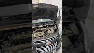 Химчистка салона+мойка двигателя убитого Chevrolet Spark