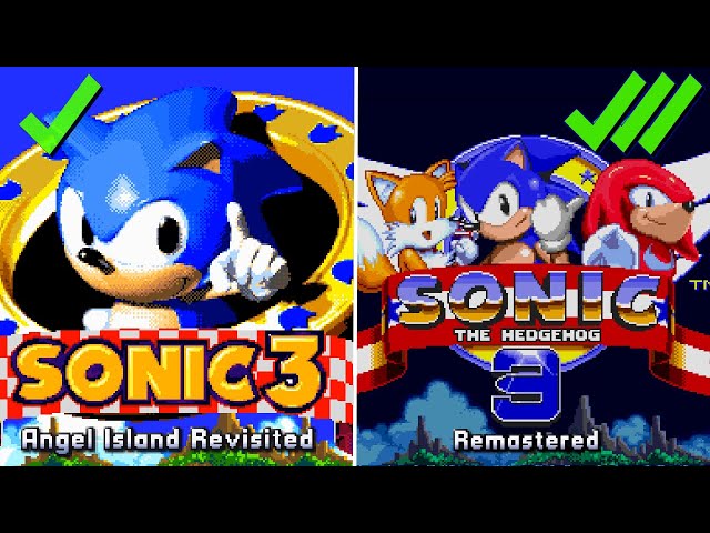 Sonic 3 Complete Music and Title Screen/Card [Sonic 3 A.I.R.] [Mods]