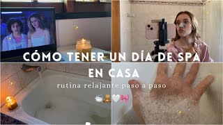 ✨CÓMO TENER UN DÍA DE SPA EN CASA✨| paso a paso (relajante) 🧘🏼‍♀️🎀💌🫧 by Chica Vainilla 12,786 views 2 months ago 5 minutes, 7 seconds