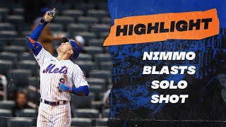 Nimmo Blasts Solo Shot