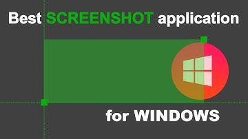 Make and Edit Screenshots easily using GREENSHOT application