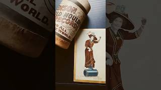 1900s Stand On My Record, Postcard and Record #shorts #1900s #oldpostcards #vintagestuff