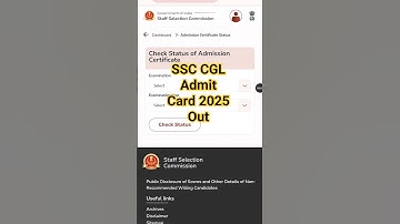 SSC CGL Admit Card 2025 OUT 🔵 SSC CGL Admit Card 2025 Kaise Download Kare ? #ssccgladmitcard2025