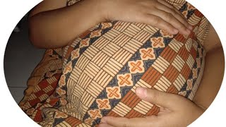 bumil perut besar 36 minggu