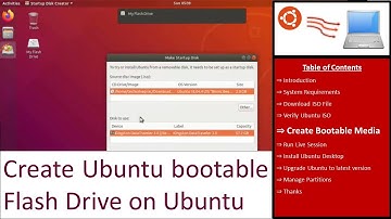 Create Ubuntu bootable Flash Drive on Ubuntu - Ubuntu Installation Tutorial # 06