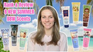 Rank & Reviewing all the NEW Bath & Body Works Summer Scents | Pina Colada Swirl, Coastal Dreaming!