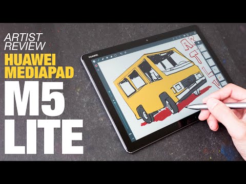 Artist Review: Huawei Mediapad M5 Lite