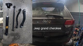 замена задних рычагов - задний амортизатор и опора.. jeep grand cherokee 2011-2021 #подвеска